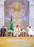 ولي العهد يقيم حفل الاستقبال السنوي لضيوف الحج في قصر منى
