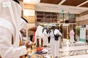 ضيوف برنامج خادم الحرمين يصلون المدينة المنورة بعد أداء الحج