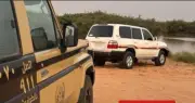 القبض على مخالف دخل بمركبته في محمية الملك عبدالعزيز