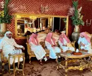 أسرة المصلح تستقبل المعزين في وفاة الشيخ عبدالله بن محمد