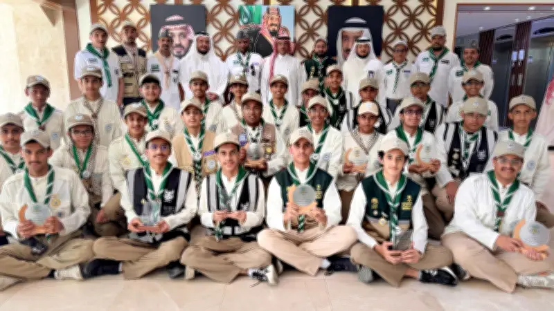تكريم 110 كشافة من تعليم الطائف لتميزهم في خدمة حجاج 1447هـ