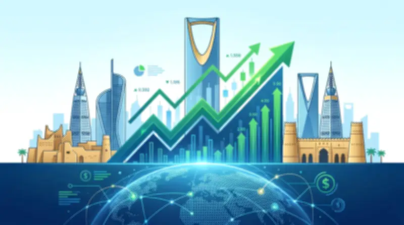 مؤشر الأسهم السعودية يرتفع 142 نقطة بتداولات 7.6 مليارات ريال