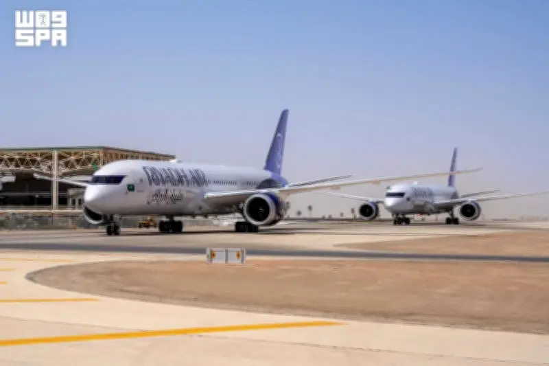 طيران الرياض يستقبل أول طائرتين دريملاينر إيذاناً بانطلاق أسطول يضم أكثر من 180 طائرة