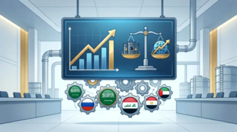 أوبك بلس تقرر تعديل إنتاج النفط بـ188 ألف برميل يومياً من يوليو 2026