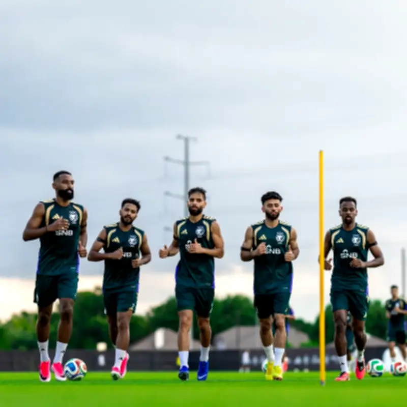 الأخضر يواصل تدريباته في أوستن ضمن المرحلة الأخيرة استعداداً لكأس العالم 2026
