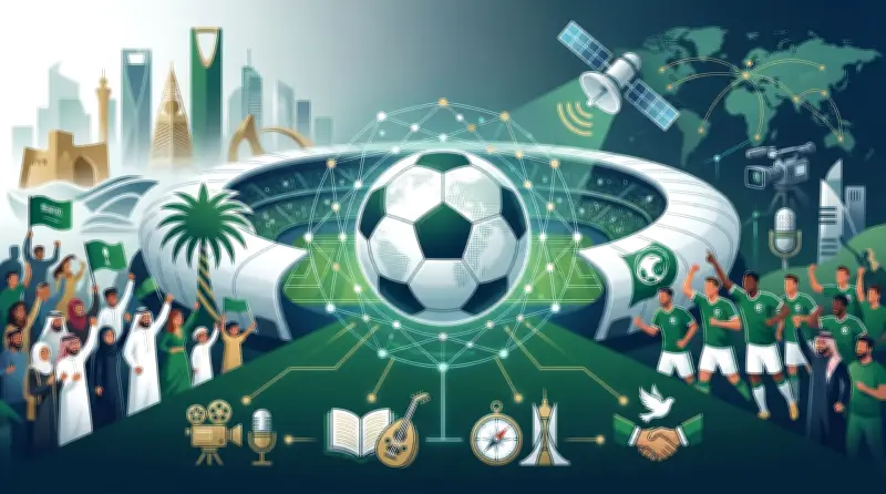 كأس العالم 2026: المنتخب السعودي نافذة اتصالية لتعزيز الهوية الوطنية