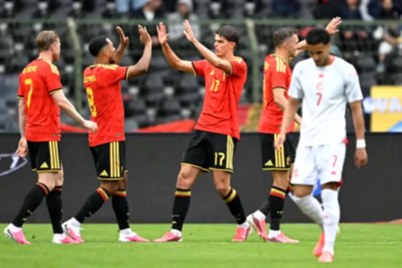 بلجيكا تسحق تونس بخماسية ودية قبل كأس العالم 2026