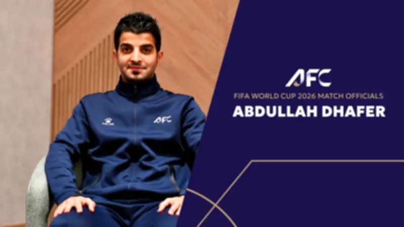 عبدالله الشهري أول خريج من أكاديمية الحكام الآسيوي يشارك في كأس العالم 2026