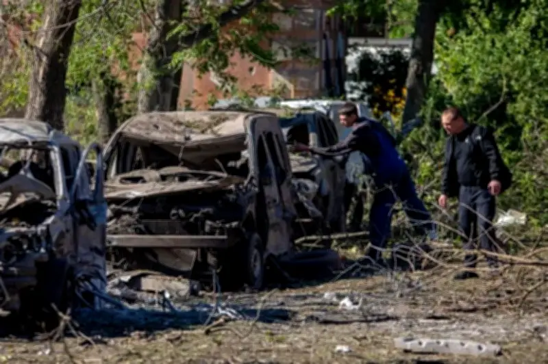 مقتل 7 في هجوم طائرة مسيرة على حافلة في دونيتسك الخاضعة لروسيا