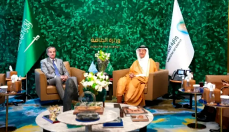 وزير الطاقة يبحث مع غروسي تعزيز التعاون النووي والسلامة