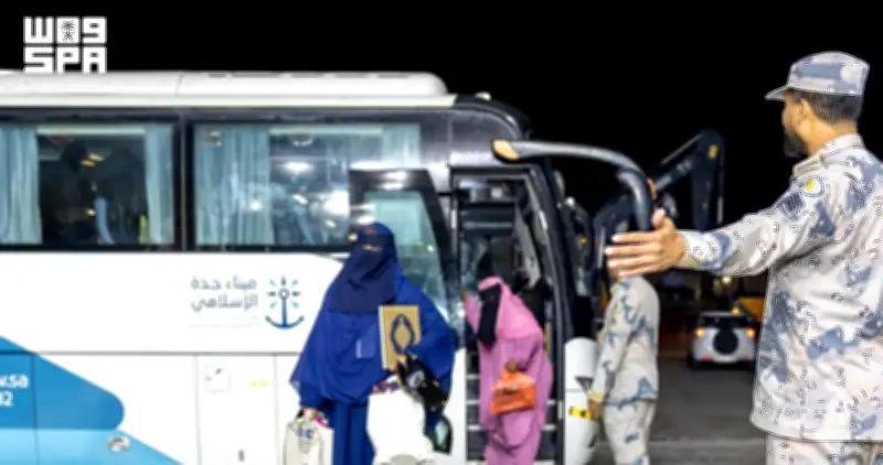 حرس الحدود يواصل تسهيل مغادرة ضيوف الرحمن عبر ميناء جدة الإسلامي
