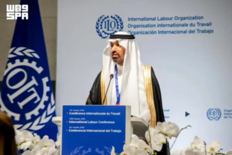الراجحي يترأس وفد المملكة في مؤتمر العمل الدولي بجنيف ويؤكد أهمية الذكاء الاصطناعي