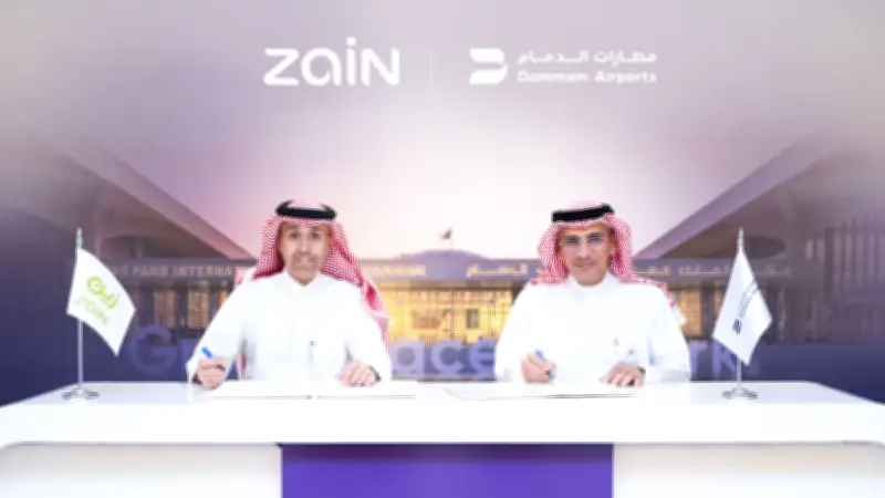 "زين السعودية" ومطارات الدمام توقعان مذكرة تفاهم لترقية البنية الرقمية