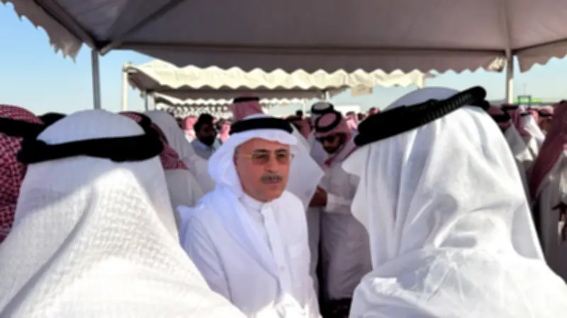 تشييع 14 شهيداً من أرامكو في الدمام إثر تحطم طائرة مروحية