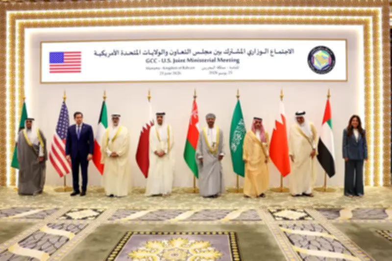 الاجتماع الخليجي الأمريكي يناقش الأمن الإقليمي وحرية الملاحة