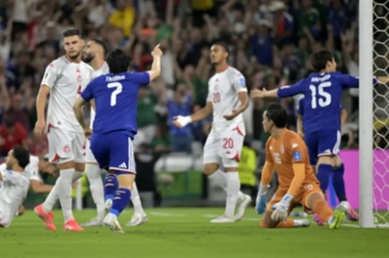 اليابان تقترب من التأهل بعد فوزها الكبير على تونس 4-0 في كأس العالم