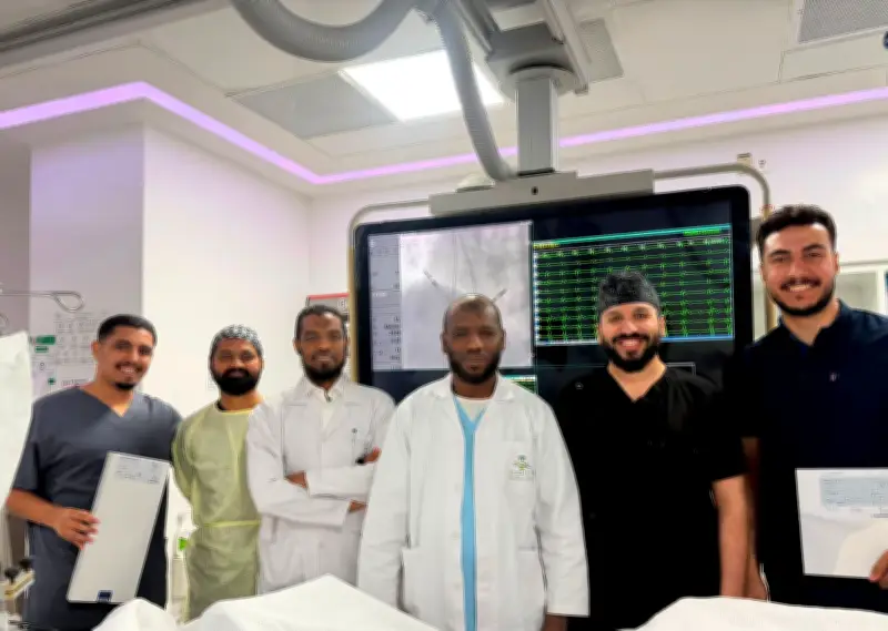 مدينة الملك سعود الطبية تجري أولى عمليتي زراعة منظم قلب بتقنية تحفيز الحزمة اليسرى