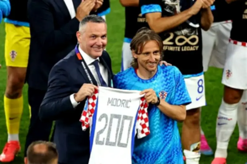 مودريتش يحقق رقمًا تاريخيًا بـ200 مباراة دولية مع كرواتيا