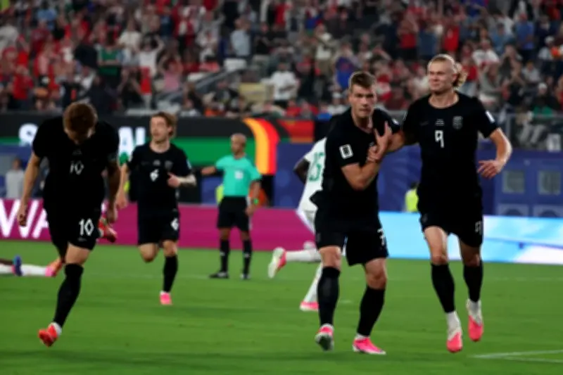 النرويج تتأهل لدور الـ32 بفوز مثير على السنغال 3-2 وهالاند يسجل ثنائية