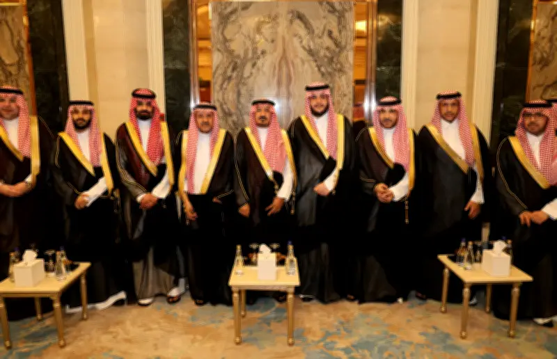 الأمير فيصل بن مساعد يحتفل بعقد قران ابنته على الأمير فهد بن سعود