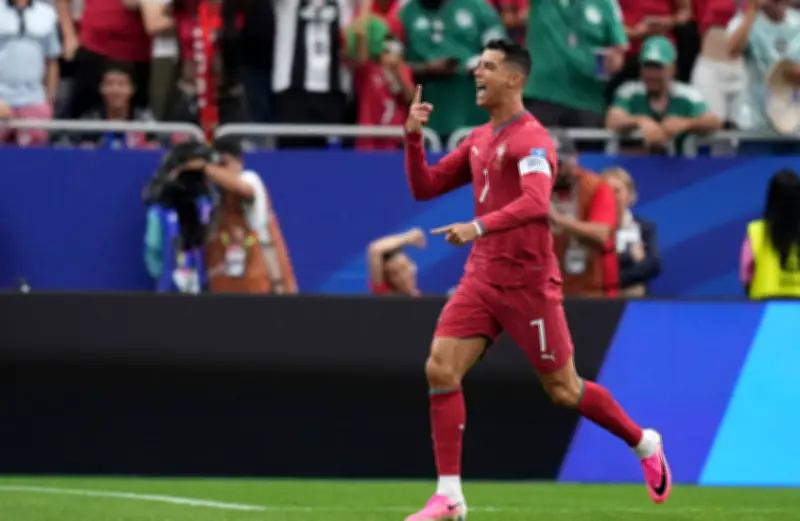 رونالدو يسجل ثنائية ويحقق 3 أرقام قياسية في مونديال 2026