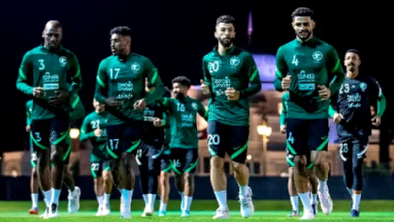 المنتخب السعودي يختتم تحضيراته لمواجهة أوروجواي في كأس العالم 2026