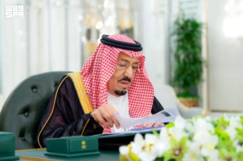 مجلس الوزراء برئاسة الملك سلمان يستعرض المنجزات الوطنية والتنموية