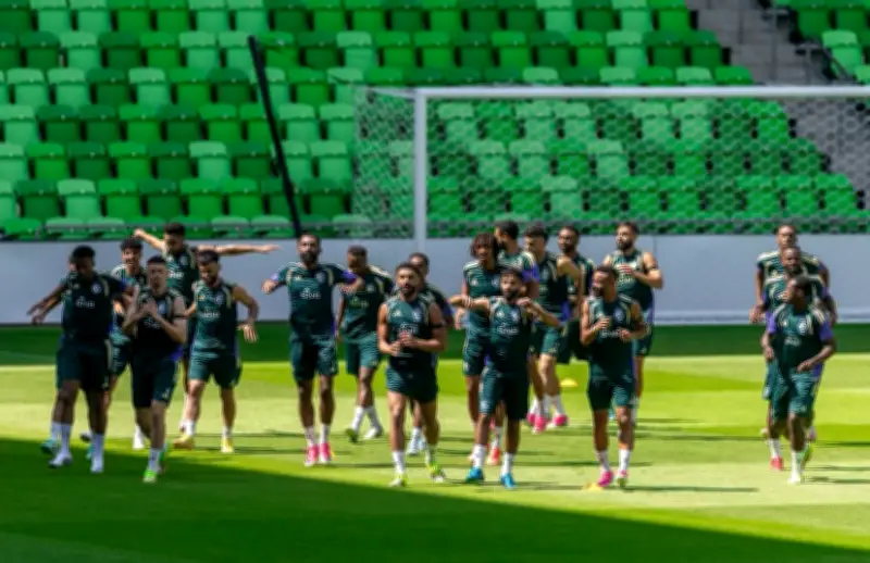 الأخضر يواصل تدريباته في أوستن استعداداً لمواجهة الرأس الأخضر في كأس العالم 2026