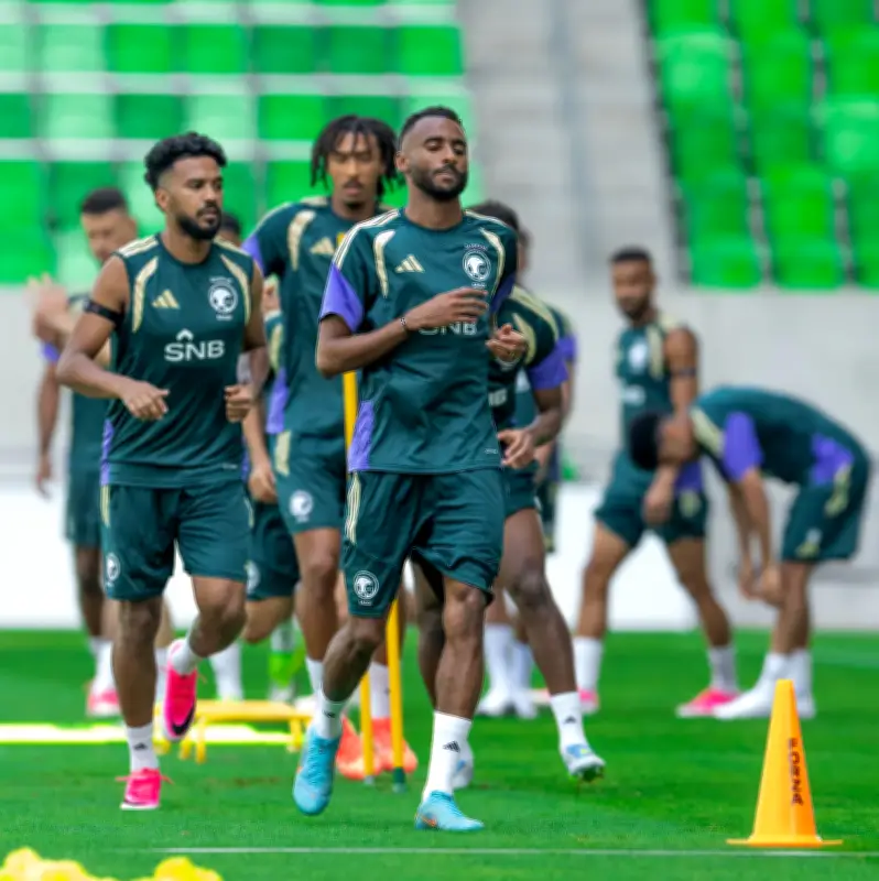 المنتخب السعودي يواصل تدريباته في أوستن استعداداً لمواجهة الرأس الأخضر