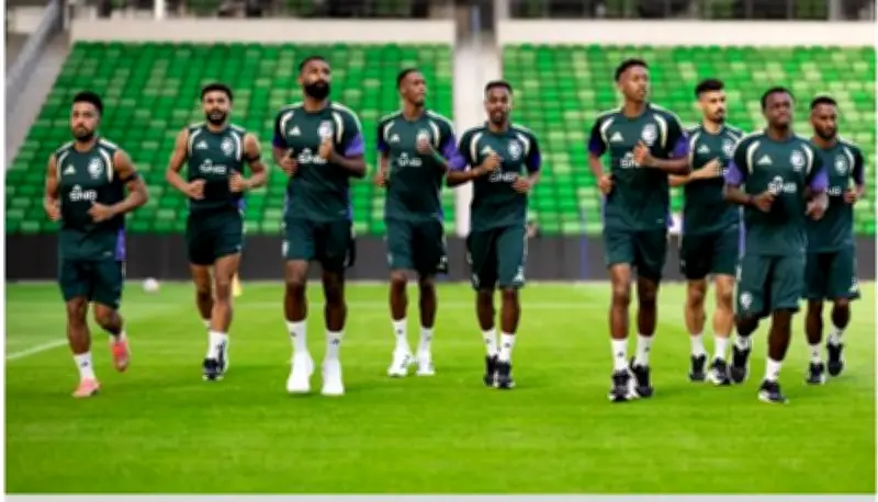 بعثة المنتخب السعودي تغادر إلى هيوستن لمواجهة الرأس الأخضر في كأس العالم