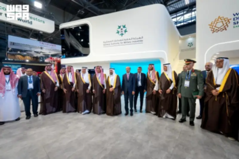 افتتاح الجناح السعودي في معرض يوروساتوري 2026 للدفاع والأمن بباريس