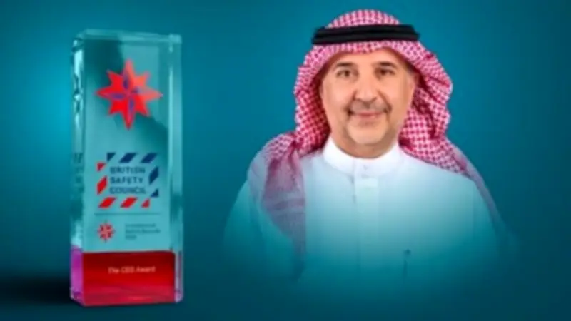 الرئيس التنفيذي لـ"سار" يحصد جائزة CEO Award 2026 من مجلس السلامة البريطاني