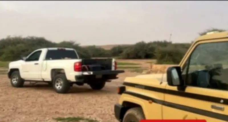 ضبط مخالف لدخول مركبته في محمية الملك عبدالعزيز الملكية