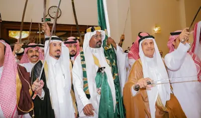 عابد البلادي يحتفل بزواج نجله أحمد في جدة بحضور الفنانين والإعلاميين