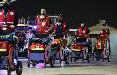 الهلال الأحمر يقدم خدمات إسعافية للحجاج بالمدينة المنورة
