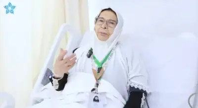 حاجة جزائرية تشيد برعاية مستشفى الحرم بالمدينة بعد وعكة صدرية
