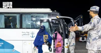 حرس الحدود يواصل تسهيل مغادرة ضيوف الرحمن عبر ميناء جدة الإسلامي