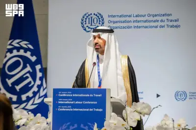 الراجحي يترأس وفد المملكة في مؤتمر العمل الدولي بجنيف ويؤكد أهمية الذكاء الاصطناعي