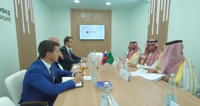 الخريف يبحث مع رئيس الاستثمار المباشر الروسي تعزيز الشراكة الصناعية