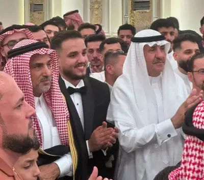 المهندس إياس قديح يحتفل بزفافه على هبة القرًا في جدة