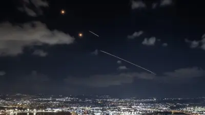 إيران تطلق صواريخ على إسرائيل تصعيداً بعد غارة بيروت