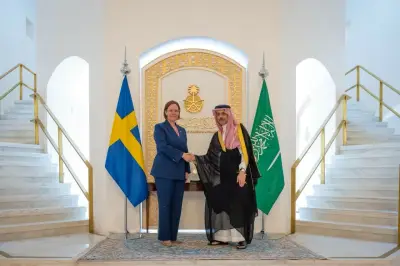 فيصل بن فرحان يبحث مع وزيرة خارجية السويد العلاقات والتطورات الإقليمية