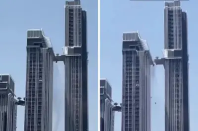 فيديو يوثق تأرجح ناطحة سحاب خلال الزلزال العنيف في الفلبين