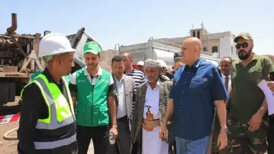 مركز الملك سلمان يدشن مشاريع مياه وطاقة في تعز ومأرب