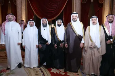 نائب أمير مكة يشرف حفل زواج صهيب بقشان في جدة