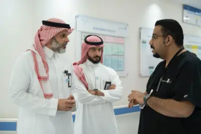 جولات ميدانية للرئيس التنفيذي لتجمع الطائف الصحي لدعم التحول