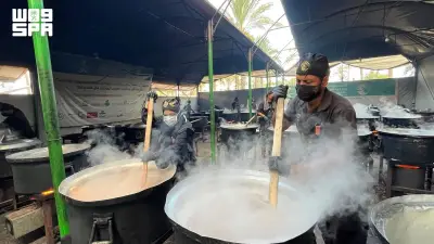 مركز الملك سلمان يوزع 25 ألف وجبة بغزة ومساعدات باليمن ونيجيريا