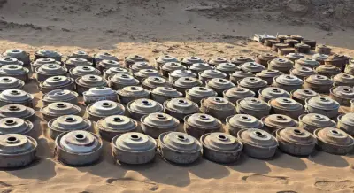 مشروع مسام ينتزع 2045 لغماً وذخيرة في أسبوع باليمن