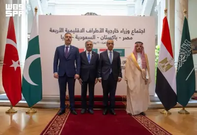 وزراء خارجية رباعية R4 يبحثون في القاهرة جهود خفض التصعيد الإقليمي