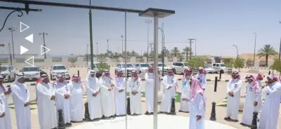 أمانة الرياض تهيئ موقعاً لرصد تعامد الشمس في حوطة بني تميم